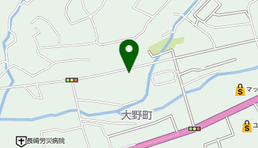 ハローストレージ佐世保大野町の地図画像