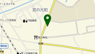 ハローストレージ宮崎恒久の地図画像