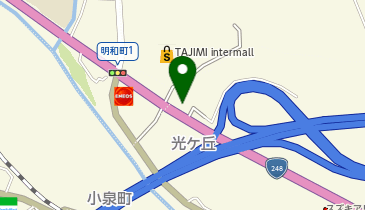 ハローストレージ多治見インターの地図画像