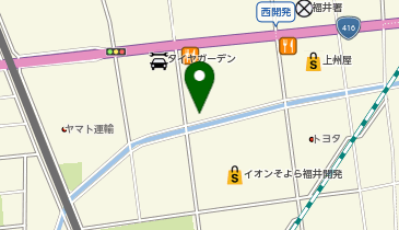 ハローストレージ福井西開発の地図画像