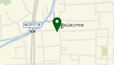 ハローストレージ松山南江戸の地図画像