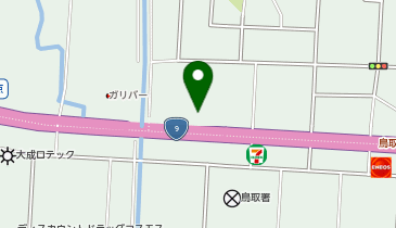 ハローストレージ鳥取南隈の地図画像