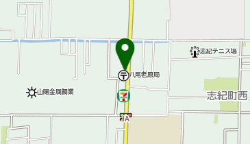 ハローストレージ八尾老原の地図画像