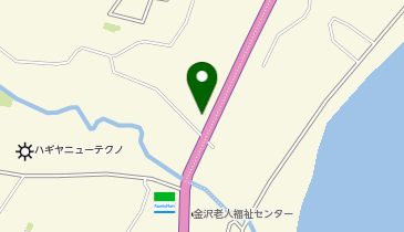 ハローストレージ日立東金沢町(旧名:日立1)の地図画像