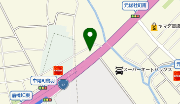 ハローバイクボックス前橋インターの地図画像