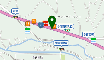 ハローストレージ横浜今宿西の地図画像