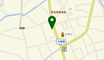 ハローストレージ八潮の地図画像