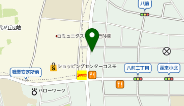 ハローストレージ名東区八前の地図画像
