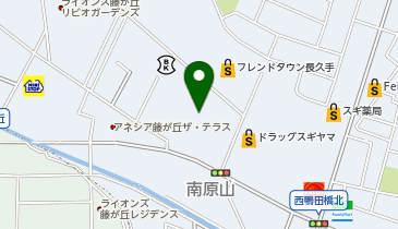 ハローストレージ長久手東原山(旧名:長久手)の地図画像