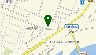 ハローストレージ姫路阿保の地図画像