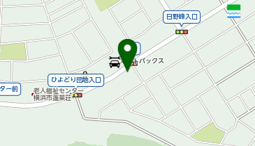 ハローストレージ横浜港南台の地図画像