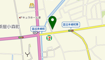 ハローストレージ津市雲出本郷町の地図画像