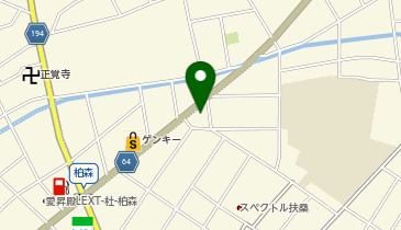 ハローストレージ扶桑柏森の地図画像