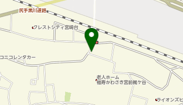 ハローストレージ宮前梶ケ谷の地図画像