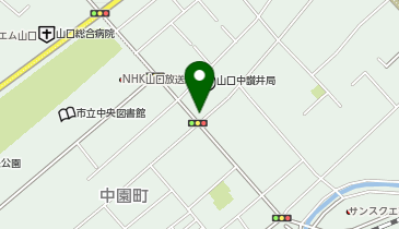 ハローストレージ山口中央の地図画像