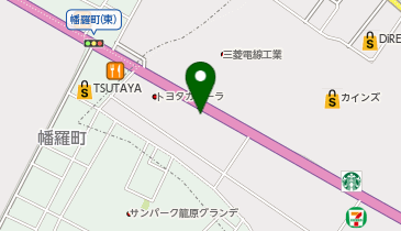 ハローストレージ熊谷新堀の地図画像