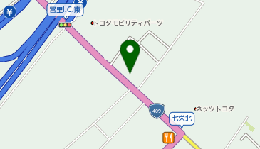 ハローバイクパーキング富里インター(青空)の地図画像