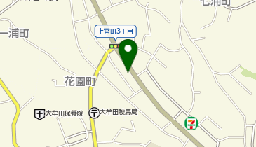 ハローストレージ大牟田上官町の地図画像