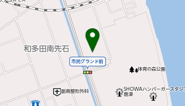 ハローストレージ唐津和多田の地図画像