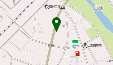 ハローストレージ山形銅町の地図画像