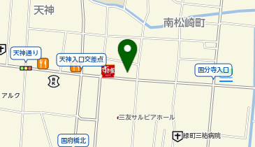ハローストレージ防府南松崎町の地図画像