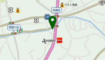 ハローストレージ飯塚枝国の地図画像