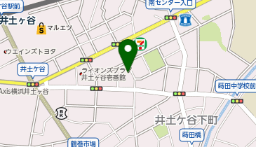 ハローバイクパーキング横浜井土ケ谷(青空)の地図画像