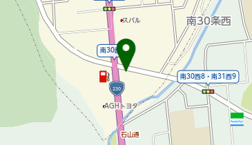 ハローバイクボックス札幌南三十条の地図画像