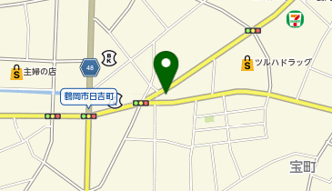 ハローストレージ鶴岡大宝寺町の地図画像