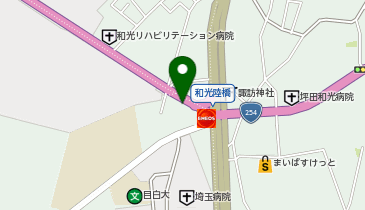 ハローバイクボックス和光諏訪(旧名:和光6)の地図画像