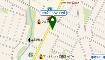 ハローストレージ札幌平岡九条の地図画像