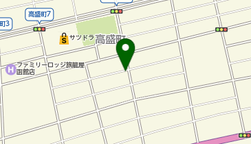 ハローストレージ函館高盛町の地図画像