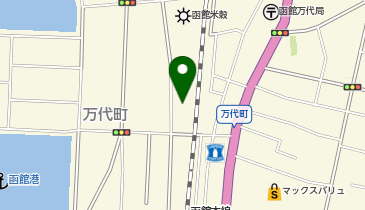 ハローストレージ函館万代町の地図画像