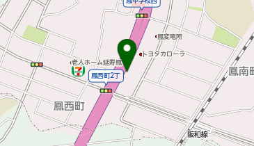 ハローストレージ堺鳳西町の地図画像