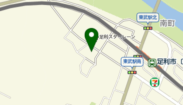 ハローストレージ足利田中町の地図画像