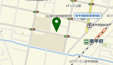 ハローストレージ甲府湯田の地図画像