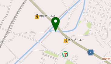 ハローバイクボックス東村山久米川町の地図画像