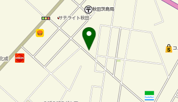 ハローストレージ秋田茨島の地図画像