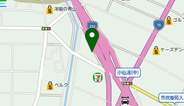 ハローストレージ川越小仙波の地図画像