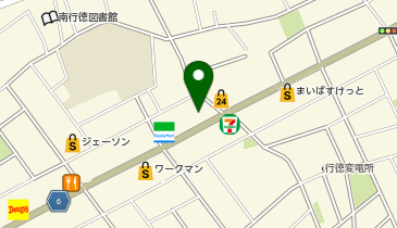 ハローストレージ市川行徳2の地図画像