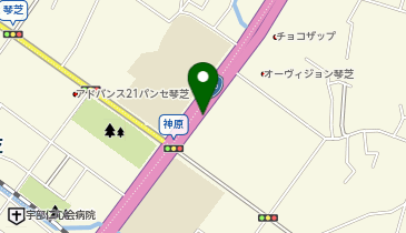 ハローストレージ宇部西梶返の地図画像