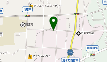 ハローストレージ清水町新宿の地図画像