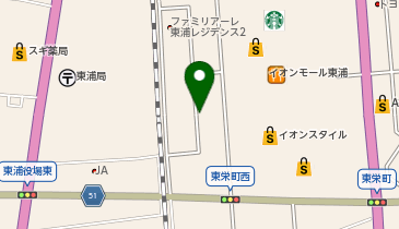 ハローストレージ東浦2の地図画像