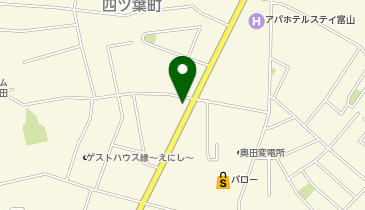 ハローストレージ富山奥井町の地図画像