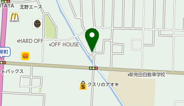 ハローストレージ新発田新栄町の地図画像