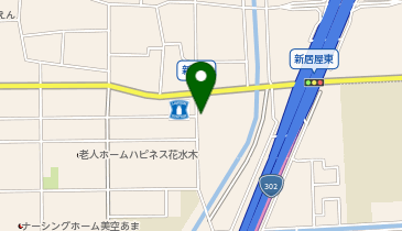 ハローストレージあま市新居屋の地図画像