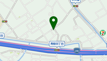 ハローストレージ草加青柳2の地図画像