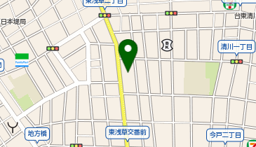 ハローストレージ台東清川の地図画像