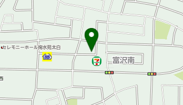 ハローストレージ太白富沢西の地図画像