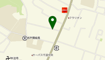 ハローストレージ水戸千波町の地図画像